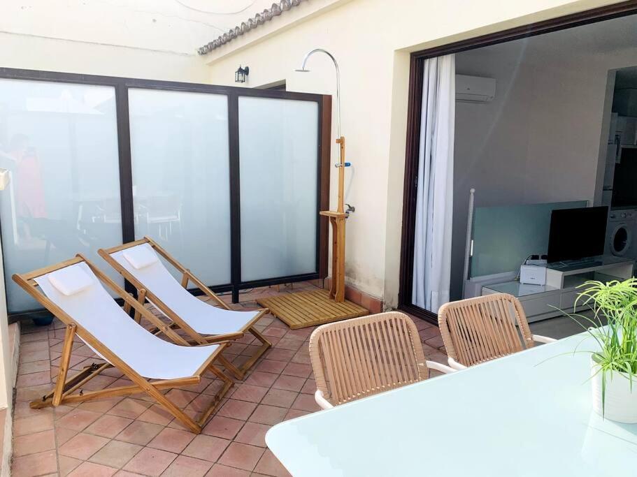Apto. Con Terraza Privada Centro Siviglia Esterno foto